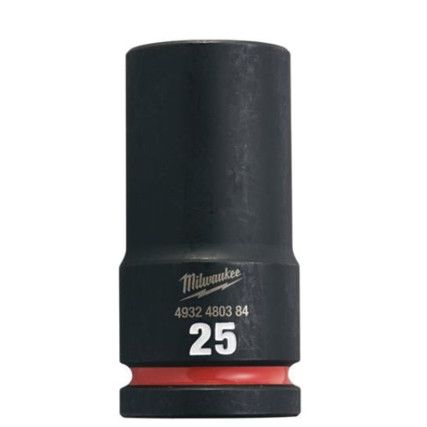 3/4"SQ DRIVE; SHOCKWAVE IMPACT SOCKET 25mm DEEP-II