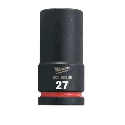 3/4"SQ DRIVE; SHOCKWAVE IMPACT SOCKET 27mm DEEP-II