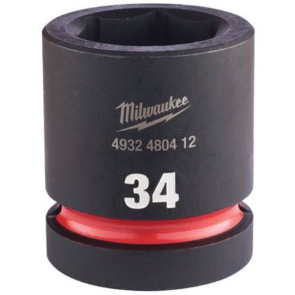 1"SQ DRIVE; SHOCKWAVE IMPACT SOCKET 34mm STD-II