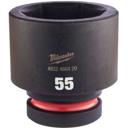 1"SQ DRIVE; SHOCKWAVE IMPACT SOCKET 55mm STD-II