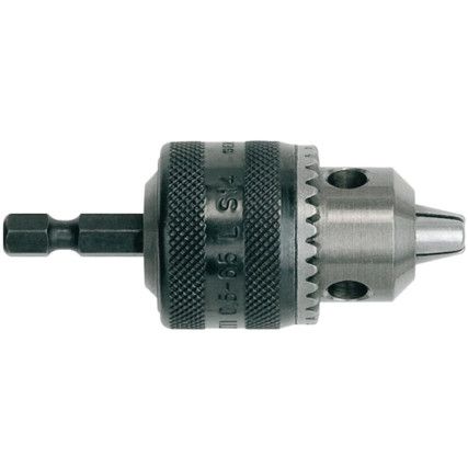 KEYED CHUCK 0.5-6.5mm 1/4"HEX MALE MOUNT