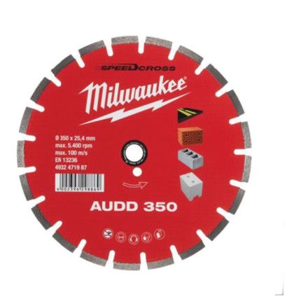 DIAMOND BLADE SPEEDCROSS AUDD350mm