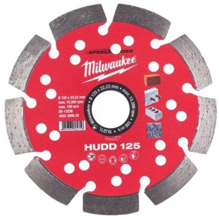 DIAMOND BLADE SPEEDCROSS HUDD125mm