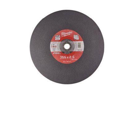 Cutting Disc, 36-Medium/Coarse, 355 x 2.5 x 22.23 mm, Type 41, Aluminium Oxide
