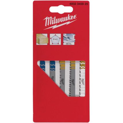 JIGSAW BLADE MIXED SET (5PC)