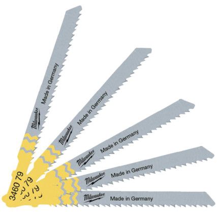 JIGSAW BLADE T101BR 75x2.5mm(PK-5)