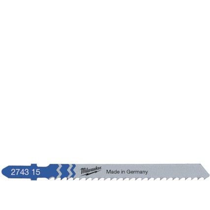 JIGSAW BLADE T127D 75x3mm (PK-5)