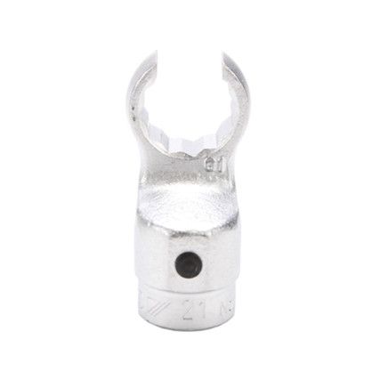 Single End, Flare Spigot Fitting, 21mm, Metric