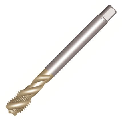 T300-XM101AF-1/2C145 300 CUTTING TAP WITH SPIRAL FLUTES