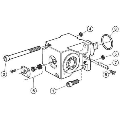 C4-DNI-MS40A-DTE DRIVEN TOOLHOLDER FOR MORI SEIKI MACHINES