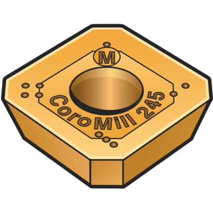 R245.12T3E-ML, Milling Insert, Carbide, Grade 2030