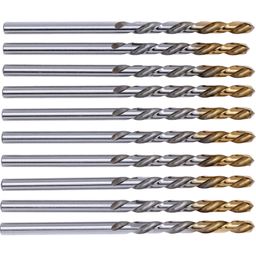 Series A002 HSS Straight Shank TiN Tipped Jobber Drills (Metric) thumbnail-1