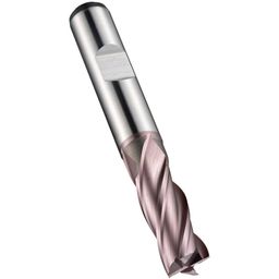 Series C246 HSS-E Flatted Shank Multi Flute End Mill - TiCN Coated - Metric  thumbnail-0