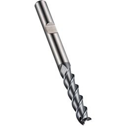 Series C920 HSS-E Flatted Shank Multi Flute Long Series End Mill - Alcrona Coated - Metric  thumbnail-0