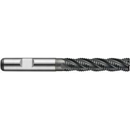 Series C948 HSS-E Flatted Shank Long Series Roughing End Mill - Alcrona Coated - Metric  thumbnail-3