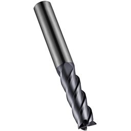 Series S217 Carbide 4 Flute Long Series End Mill - AlTiN Coated - Metric   thumbnail-0