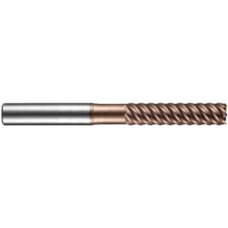 Series S526 Carbide Multi Flute Long Series End Mill - TiSiN Coated - Metric  thumbnail-3