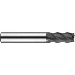 Series S612 Carbide 4FL Short Series End Mill - Diamond - Metric  thumbnail-2