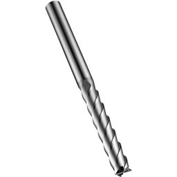 Series S718 Carbide 4 Flute Extra Long End Mill - AlCrN Coated - Metric  thumbnail-0