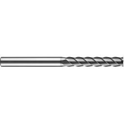 Series S718 Carbide 4 Flute Extra Long End Mill - AlCrN Coated - Metric  thumbnail-2