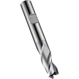 Series S813HB Carbide 3 Flute Weldon Flat Short Series Slot Drill - Alcrona Coated - Metric - DIN 6527L thumbnail-0