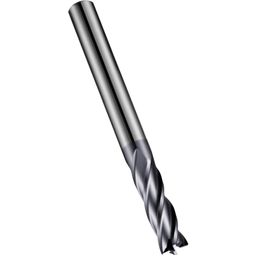 Series S944 Carbide 4 Flute Flatted Shank End Mill - TiALN Coated - Metric  thumbnail-0