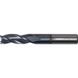 HSS-Co 5% KC3 3* Flute Throwaway Milling Cutters, Weldon Shank: Long Series, Metric - TiCN Coated thumbnail-0