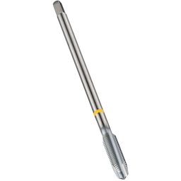 Series E299 HSS-E Yellow Shark Spiral Point Machine Tap - Metric Fine - Chrome Finish  thumbnail-0