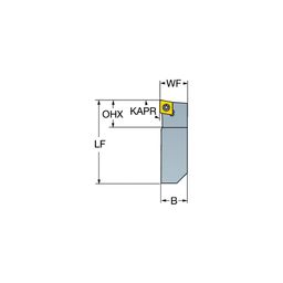 QS-SCACL/R CoroTurnⓇ 107 QS Shank Tool For Turning thumbnail-0