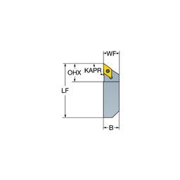 QS-SDJCL/R CoroTurnⓇ 107 QS Shank Tool For Turning thumbnail-0