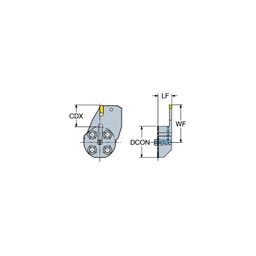 570 -32L 151 T-MaxⓇ Q-Cut Head For Grooving thumbnail-0