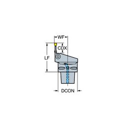 C - RF123 CoroCutⓇ 1-2 Cutting Unit For Parting And Grooving thumbnail-0