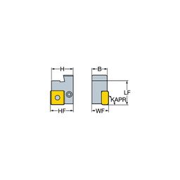 L/R 175.32.3223 Cartridge For Turning thumbnail-0