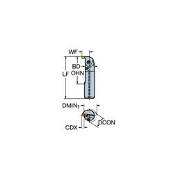 RAG151 T-MaxⓇ Q-Cut Boring Bar For Grooving thumbnail-0