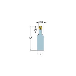 SRDCN CoroTurn® 107 Shank Tool For Turning thumbnail-1