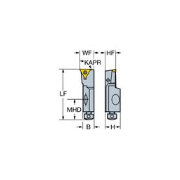 STFCL/R CoroTurnⓇ 107 Cartridge For Turning thumbnail-0