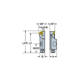 STWCL/R CoroTurnⓇ 107 Cartridge For Turning thumbnail-0