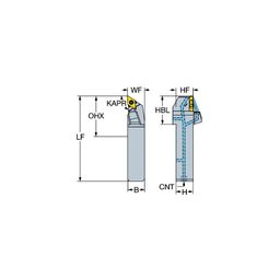 QS-TR-D13JCL CoroTurnⓇ TR QS Shank Tool For Turning thumbnail-0