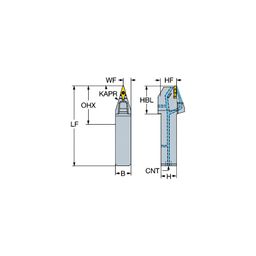 QS-TR-V13VBN CoroTurnⓇ TR QS Shank Tool For Turning thumbnail-0