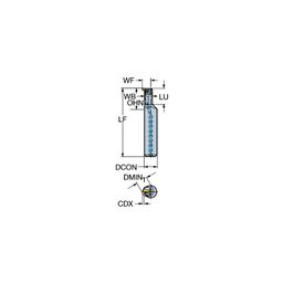 RAG151.32 T-MaxⓇ Q-Cut Boring Bar For Grooving thumbnail-0