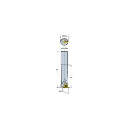 R429U-A12 Boring Bar With Indexable Insert For Fine Boring Heads thumbnail-0