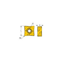 CXMG Turning Inserts Grade IC8150 thumbnail-1