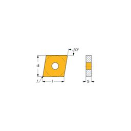 CNMG Turning Inserts Grade IC908 thumbnail-1