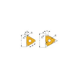 ER/LM  UN (Unified) Threading Inserts Grade IC908 thumbnail-1