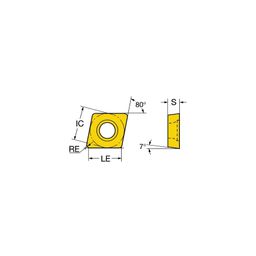 CNMG T-Max® P Turning Inserts, Grade 1115 thumbnail-0