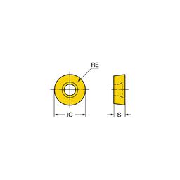 RCMT Turning Inserts Grade 3210 thumbnail-0