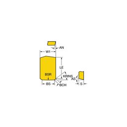 BPKX Milling Inserts Grade SM30 thumbnail-0