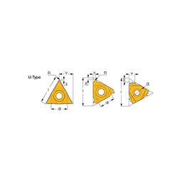 IR/L  Unified (UN) Internal Threading Inserts Grade IC228 thumbnail-1