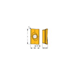 P290 ACCT Milling Inserts Grade IC830 thumbnail-1