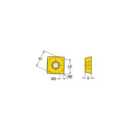 CoroMill® 490R Milling Inserts Grade 4220 thumbnail-0